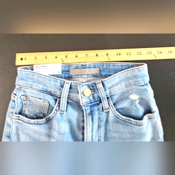 Joe's Jeans 'The Charlie' High Rise Skinny  Flawless Ripped Knee $198 - Picture 5 of 14